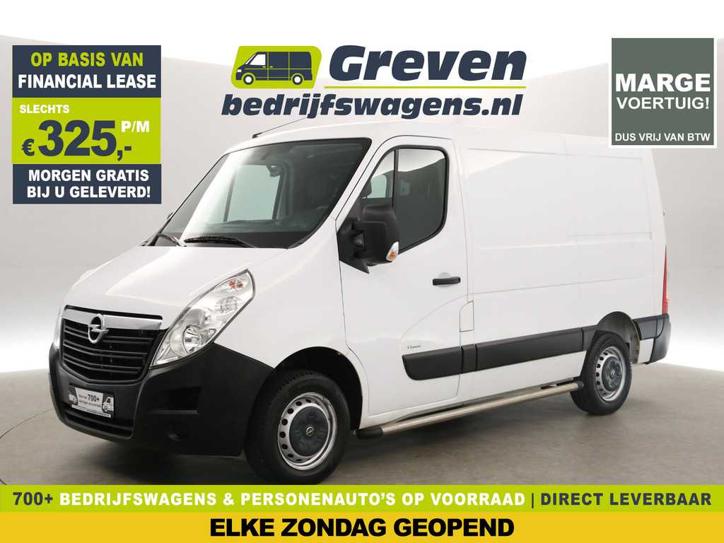 Opel Movano 2.3 L1H1 | MARGE! | Airco Trekhaak 3 Persoons Elektrpakket Sidebars
