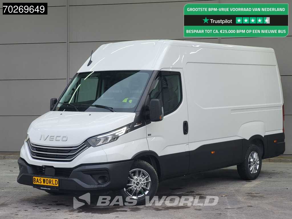Iveco Daily 35S21 210PK 3.0L Automaat 2025 model L2H2 Trekhaak Tacho ACC LED CarPlay Velgen Camera 12m3 Airco Trekhaak