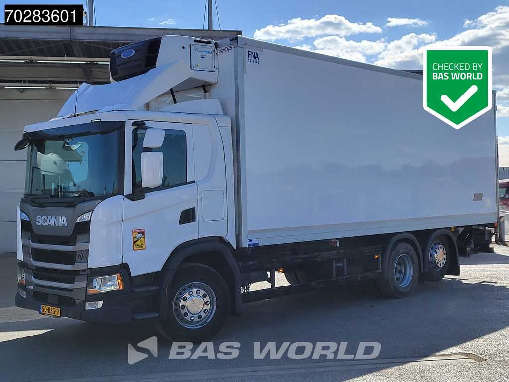 Scania G360 6X2 NL-Truck Carrier Supra 750 Lift+Lenkachse Ladebordwand Euro 6