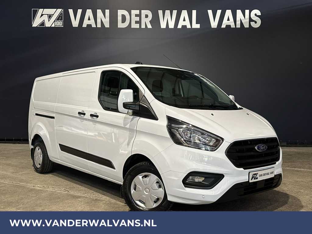 Ford Transit Custom 2.0 TDCI L2H1 Euro6 Airco | Camera | Navigatie | Android Auto | Cruisecontrol | LED Stoelverwarming, Verwarmde voorruit, Parkeersensoren, 2800kg trekvermogen, Bijrijdersbank