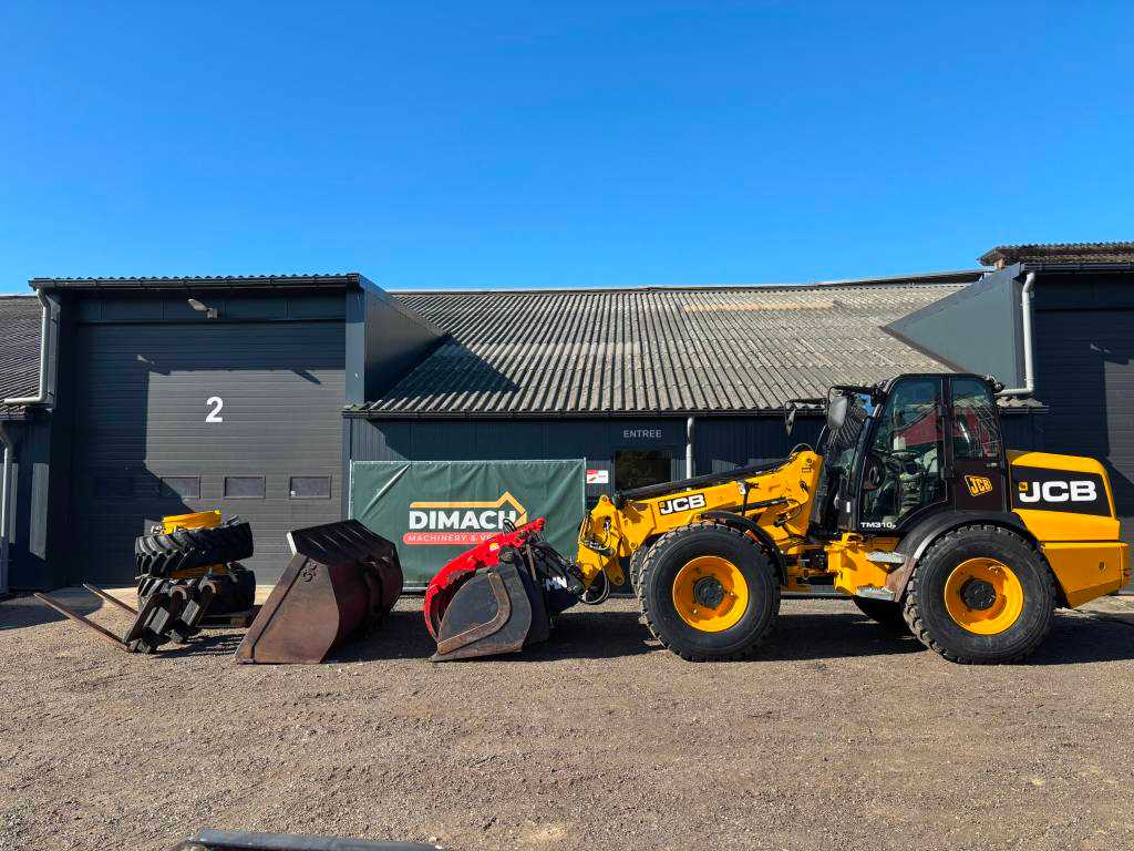 JCB TM 310 S NL machine! Airco new tyres!
