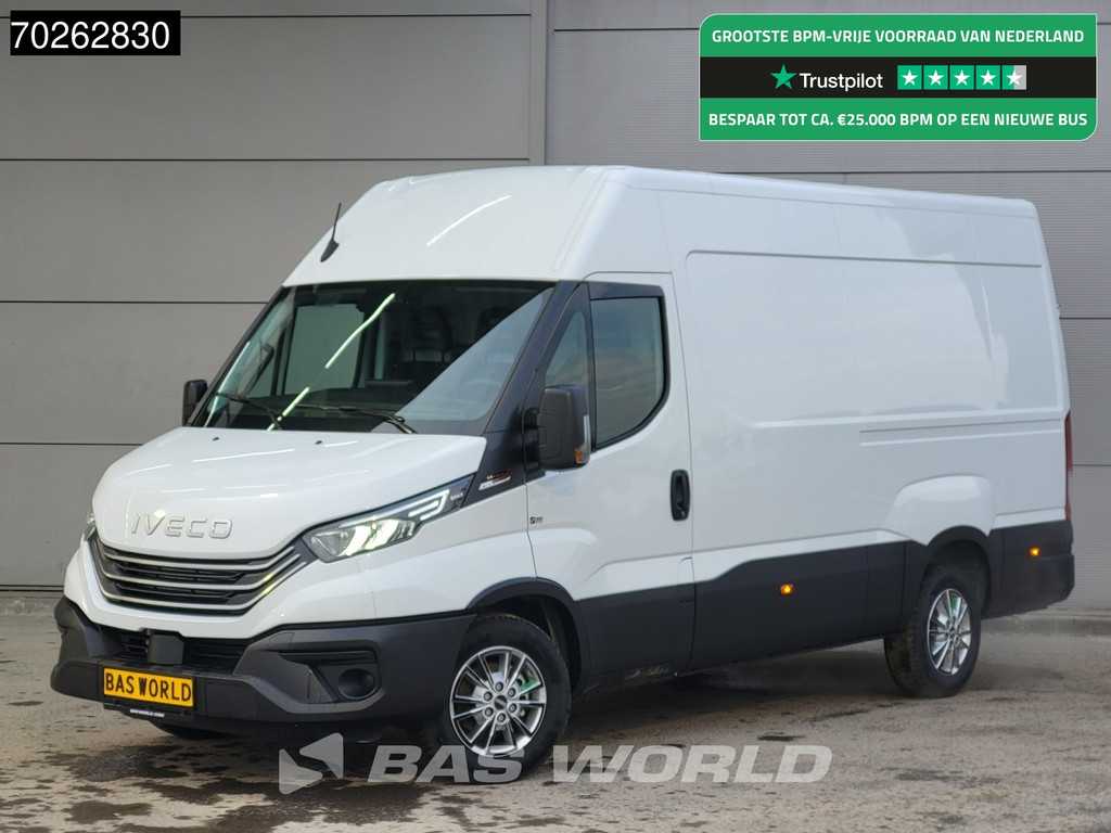 Iveco Daily 35S21 210PK 3.0L Automaat 2025 model L2H2 Trekhaak Tacho ACC LED CarPlay Velgen Camera 12m3 Airco Trekhaak