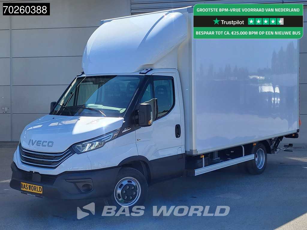 Iveco Daily 35C21 Automaat 2025model Lat om lat Dhollandia laadklep Bakwagen ACC LED Meubelbak Koffer 22m3 Airco