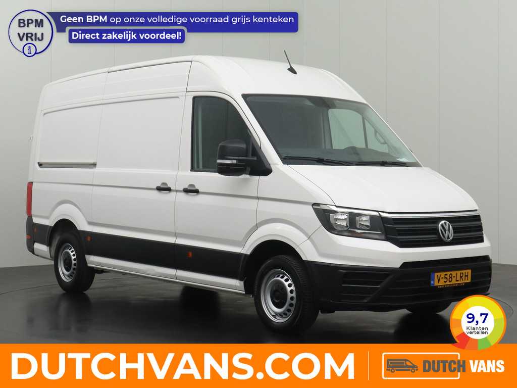 Volkswagen Crafter 2.0TDI 140PK L3H3 | Navigatie | Camera | Airco | Cruise | 3-Persoons