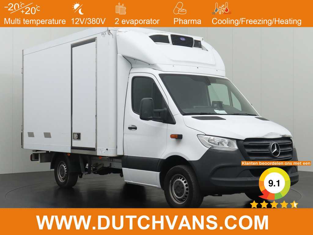 Mercedes-Benz Sprinter 316CDI Koel|Vries +20/-20 Bakwagen 12/230V | Camera | Navigatie | Zijdeur | Dakspoiler