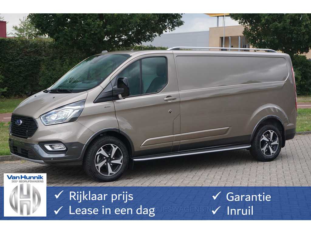 Ford Transit Custom 300L Active 130PK Airco, Apple CP/Android Auto / Camera, 17"LM!! NR. 427