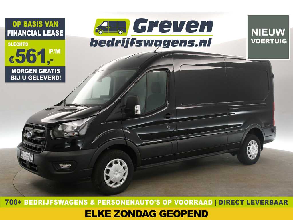Ford Transit L3H2 Trend NIEUW!! | BPM VRIJ! Airco Carplay Camera Cruise Navi PDC Stoelverw. Trekhaak
