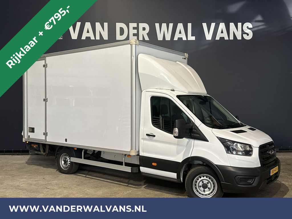 Ford Transit 2.0 TDCI 130pk Bakwagen 233cm Hoog Laadklep Zijdeur Euro6 RIJKLAAR Airco | LAT om Lat Bijrijdersbank