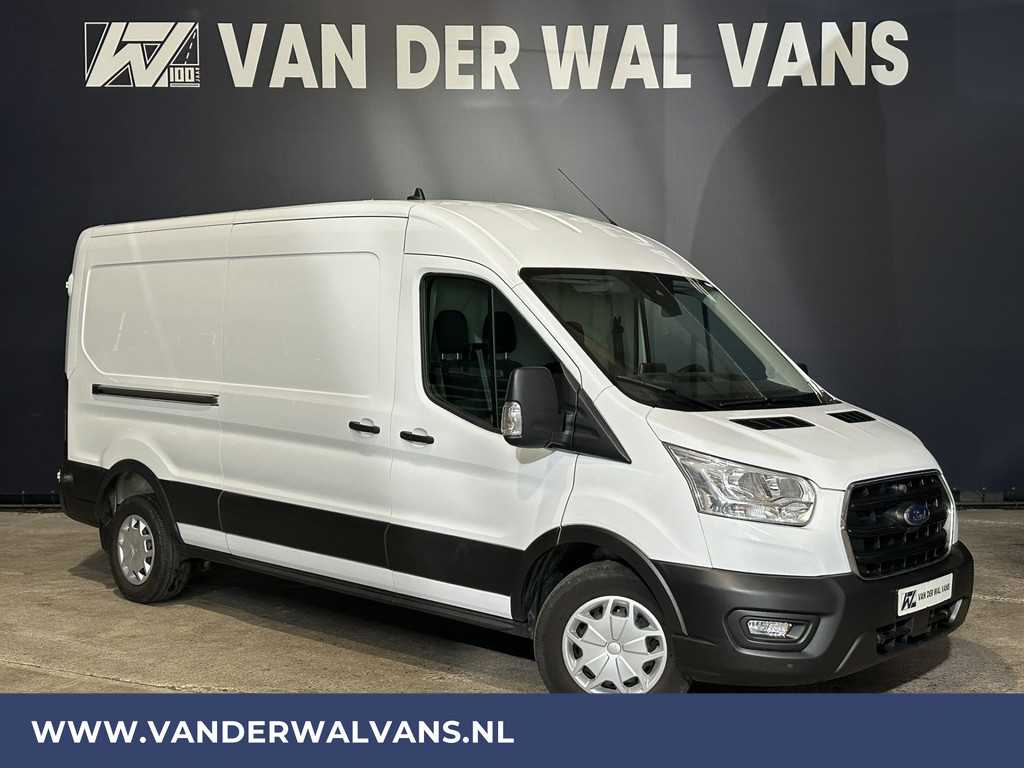 Ford Transit 2.0 TDCI 131pk L3H2 Euro6 Airco | Camera | Navigatie | Apple Carplay | Android Auto Cruisecontrol, Stoelverwarming, Verwarmde voorruit, Parkeersensoren, Bijrijdersbank, 2500kg trekvermogen