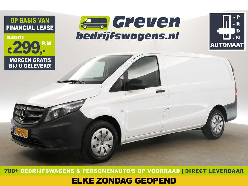Mercedes-Benz Vito 114 CDI Lang Automaat Airco Cruise 3 Persoons Elektrpakket Stoelverwarming