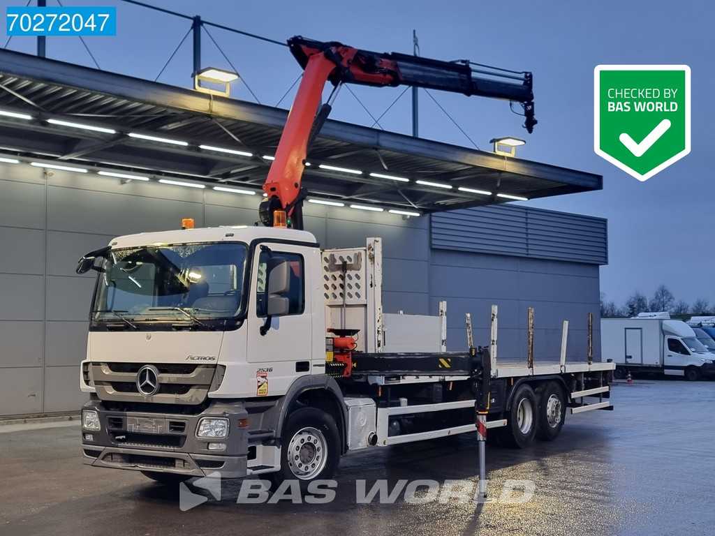 Mercedes Actros 2536 6X2 Palfinger PK14002-EH A Remote Lift+Lenkachse EEV