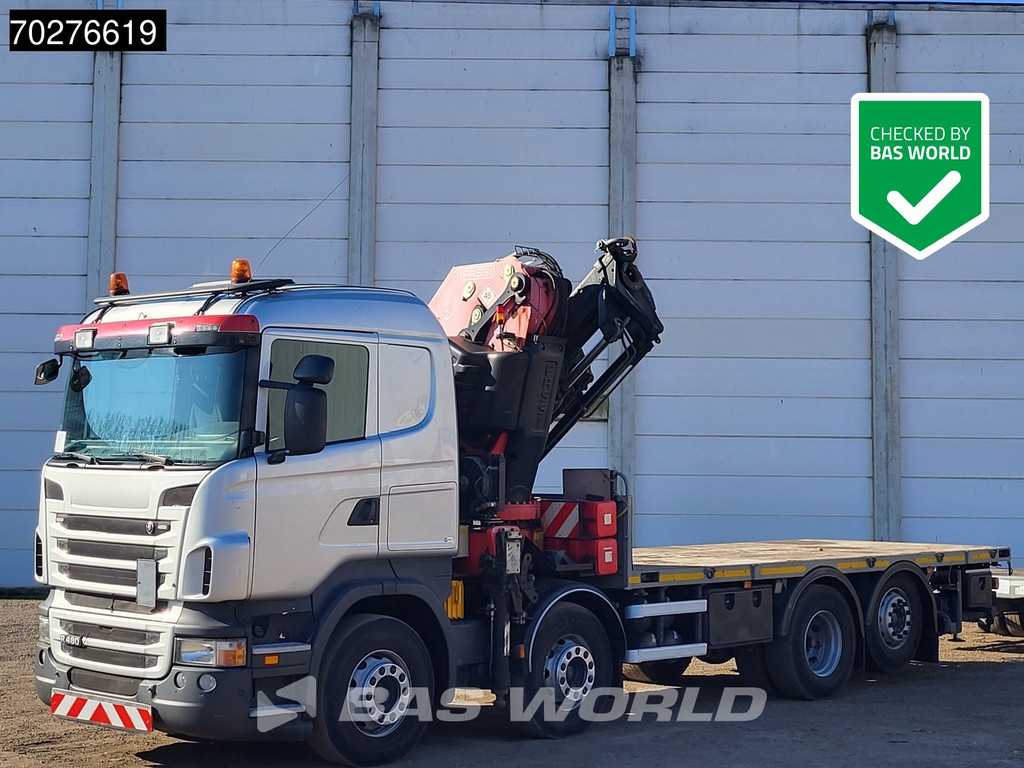Scania R480 8X2 FASSI F660AXP.25 Manual Retarder Lift+Lenkachse Euro 5
