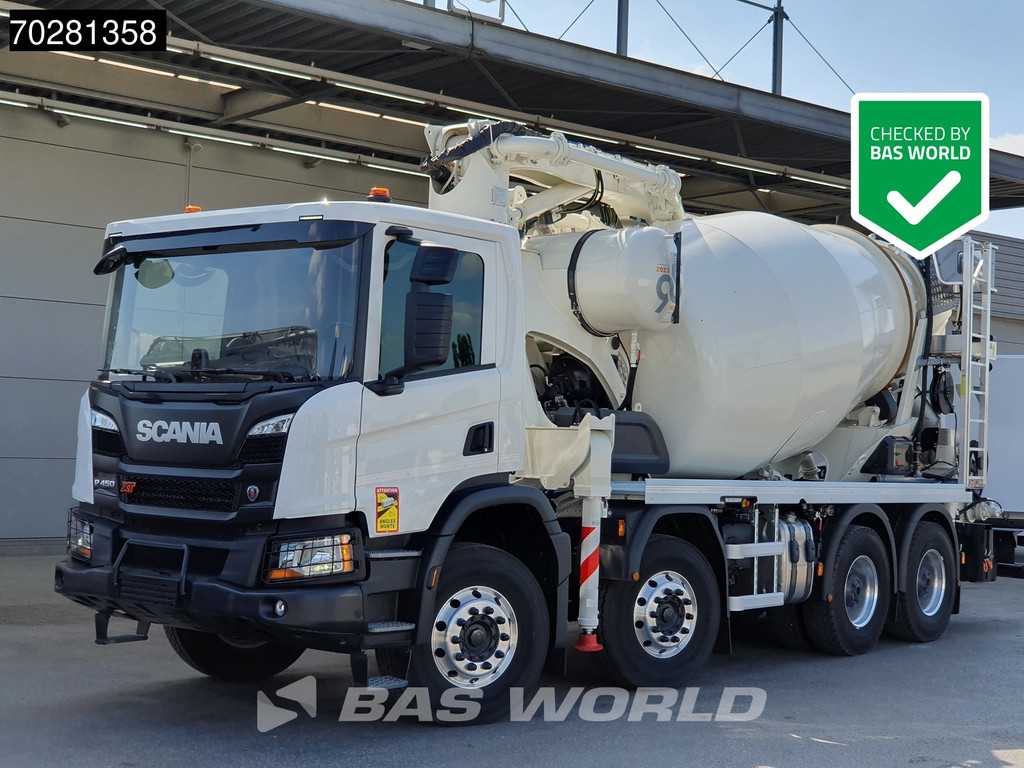 Scania P450 8X4 NEW PUMI CIFA Magnum MK25 7m3 mixer Big-Axle Euro 6