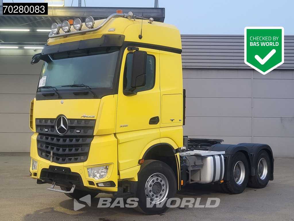Mercedes Arocs 3351 6X4 Euro 6  Hydrauliek Fleetboard Big axle
