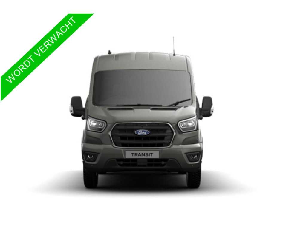 Ford Transit 350M L2H2 Limited AUT-8 165PK BPM VRIJ Navi, Adap. Cruise, 360° Cam, Trekhaak, Xenon!! NR. K443*