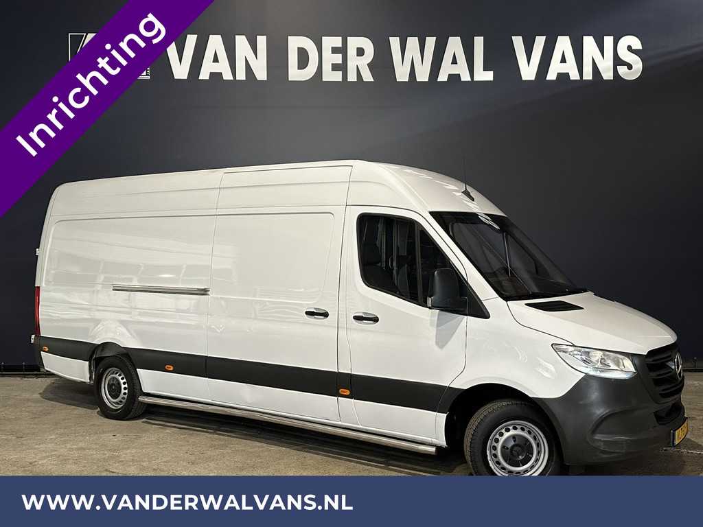 Mercedes-Benz Sprinter 311 CDI Automaat L3H2 *Post NL inrichting* Euro6 Airco | Camera | Apple Carplay | Android Auto Cruisecontrol, sidebars, 270 graden achterdeuren, schappen, doorloopdeur