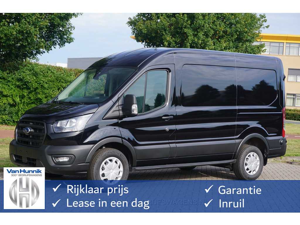 Ford Transit 350M 130PK L2H2 Climate 12" Sync 4 met Navi Trekhaak NR. 328