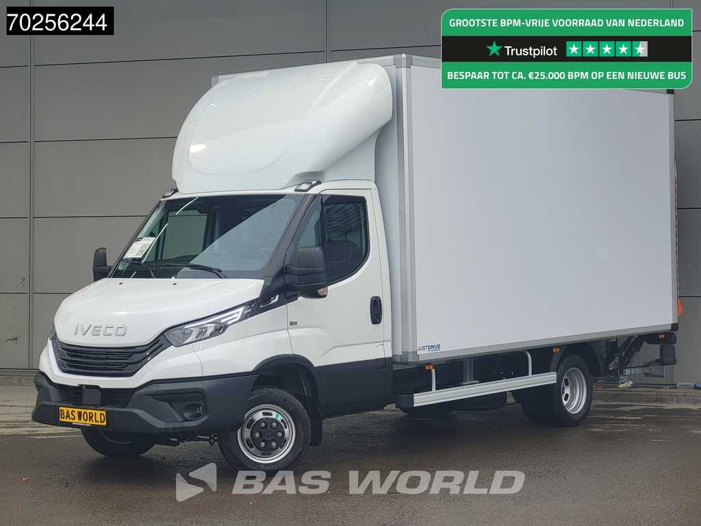 Iveco Daily 35C18 3.0L Automaat Bakwagen Laadklep LED Navi Camera Airco Cruise Meubelbak Koffer Airco Cruise control
