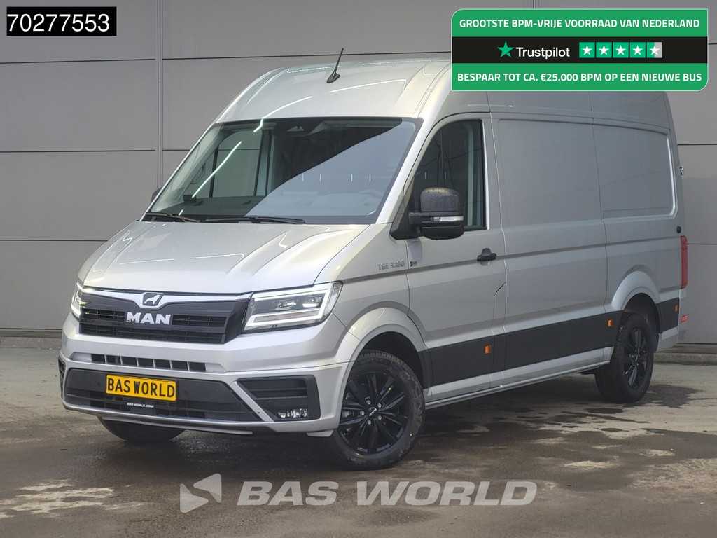 MAN TGE 3.180 Automaat 2025 Facelift L3H3 ACC Trekhaak L2H2 | 12m3 Airco Trekhaak