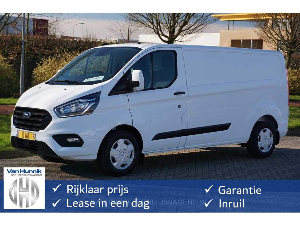 Ford Transit Custom 340L 130PK Trend AUT Airco, Camera, Apple CP/Android Auto, Standkachel!! NR. 486