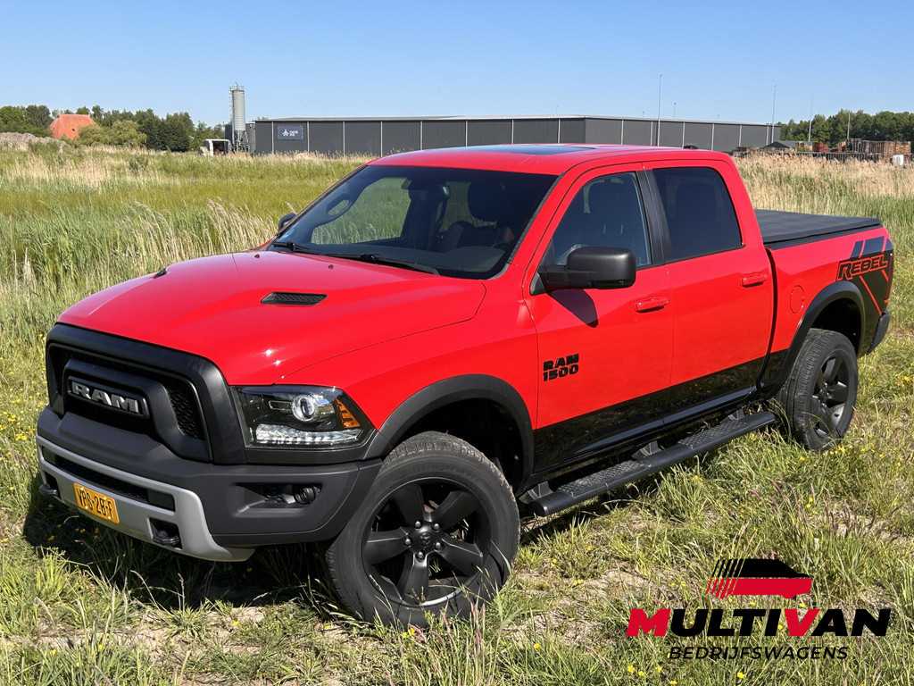 Dodge Ram 1500 REBEL 5.7 V8 Quad Cab 6'4 | MARGE | LUCHTVERING | PANO | OFFROAD | LEDER | 3500KG | PRINS LPG