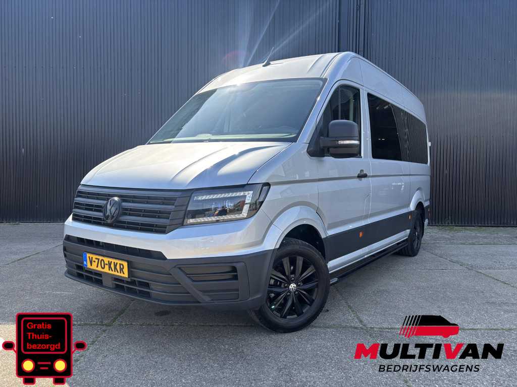 Volkswagen Crafter 35 2.0 TDI 164pk L3H3 RWD | BPM VRIJ | Dubbel cabine | Achteruitrijcamera | Sidebars
