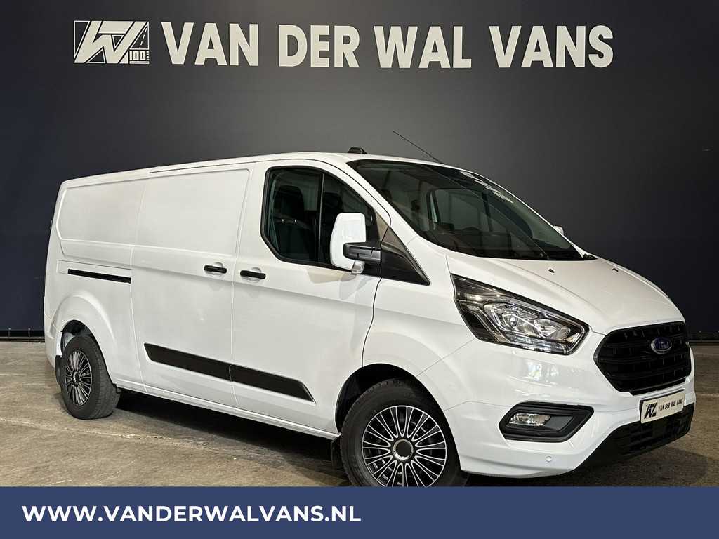 Ford Transit Custom 2.0 TDCI 131pk L2H1 Euro6 Airco | 2800kg trekhaak | LED | Cruisecontrol | Apple Carplay Android Auto, Stoelverwarming, Verwarmde voorruit, Parkeersensoren, Bijrijdersbank