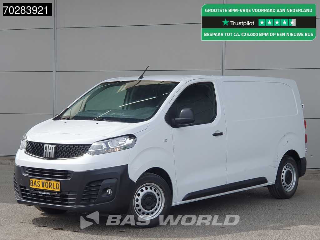 Fiat Scudo L2H1 Navi Airco Cruise Camera Parkeersensoren Euro6 L2 6m3 Airco Cruise control