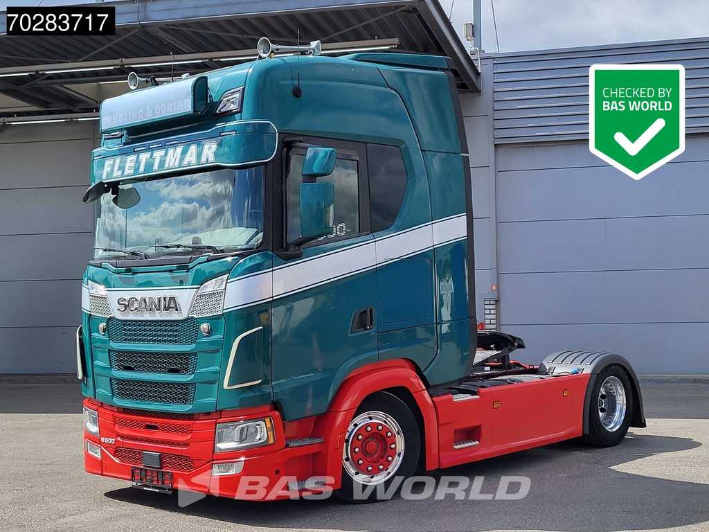 Scania S S500 4X2 Mega Retarder 2xTanks Hebesattel Standklima Navi