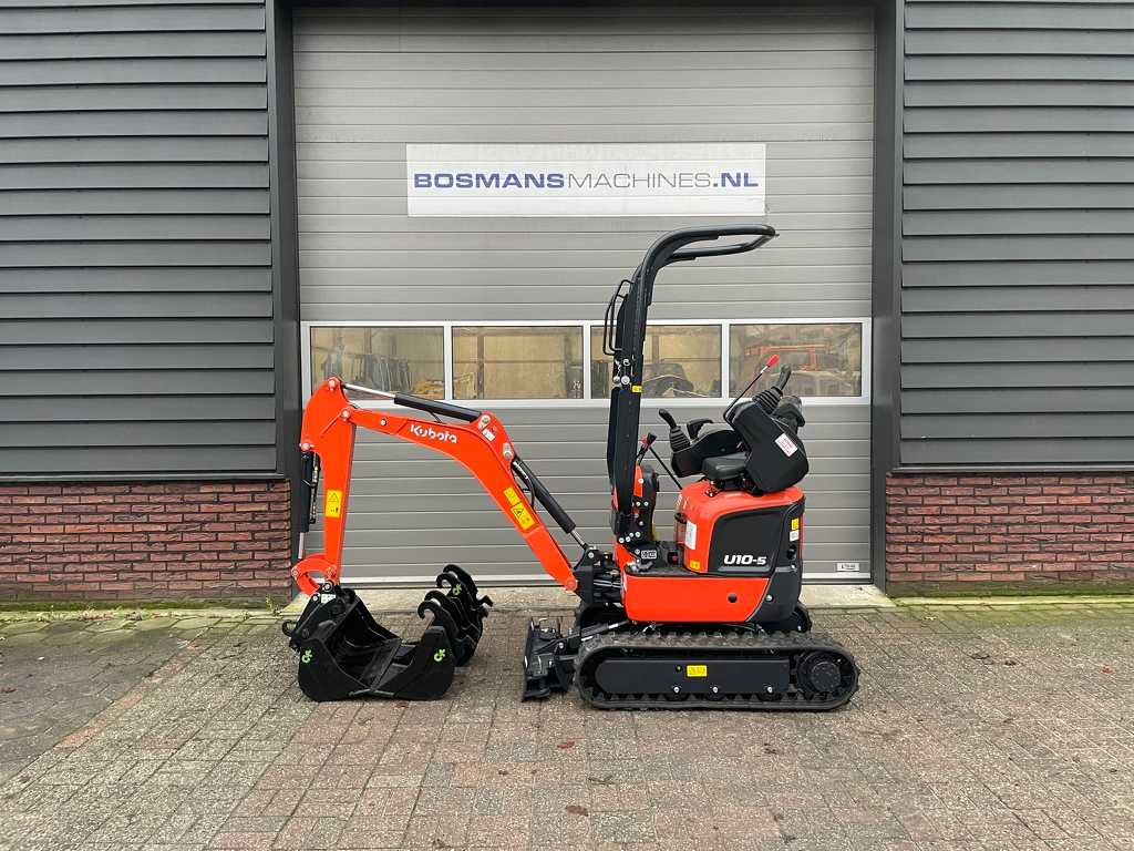 Kubota U10 -5 minigraver NIEUW €360 LEASE