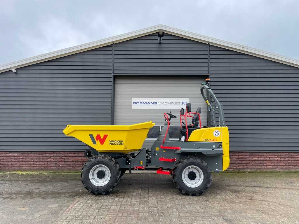 Wacker Neuson DW60 wiel dumper NIEUW