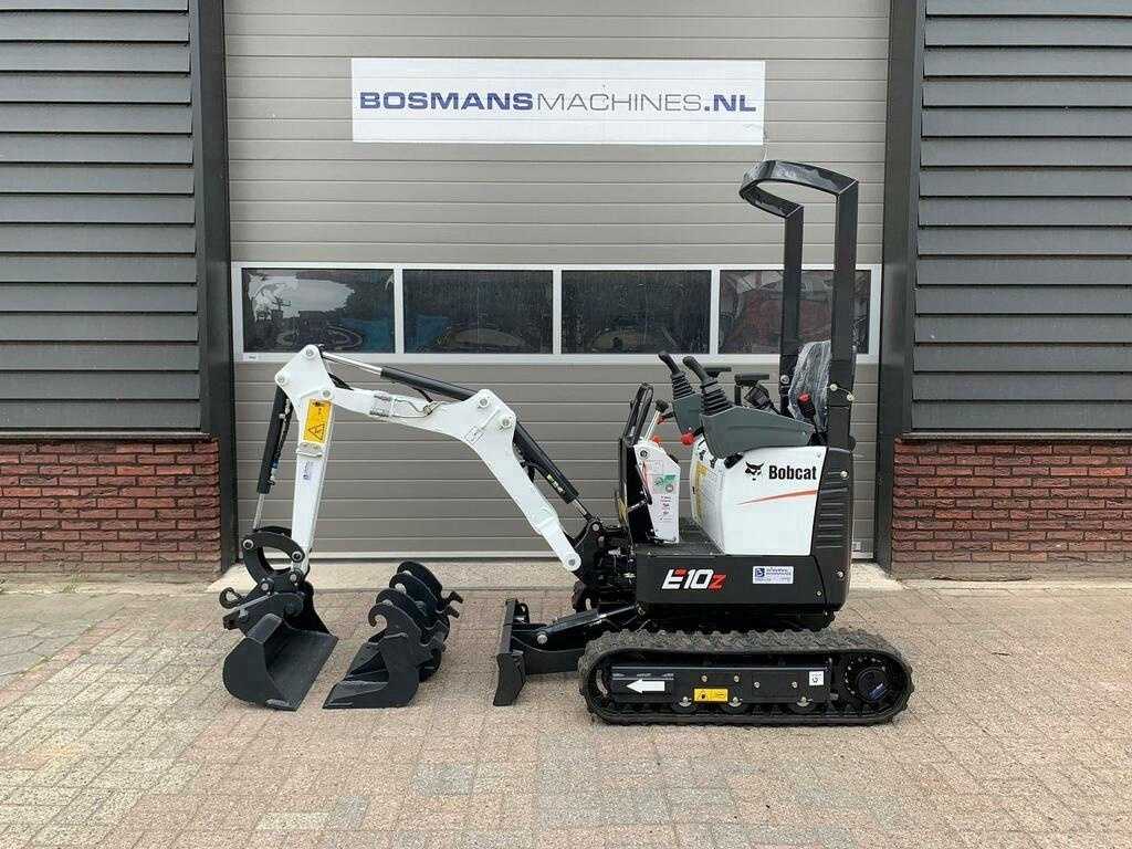 Bobcat E10 z minigraver NIEUW €315 LEASE 3 jaar GARANTIE