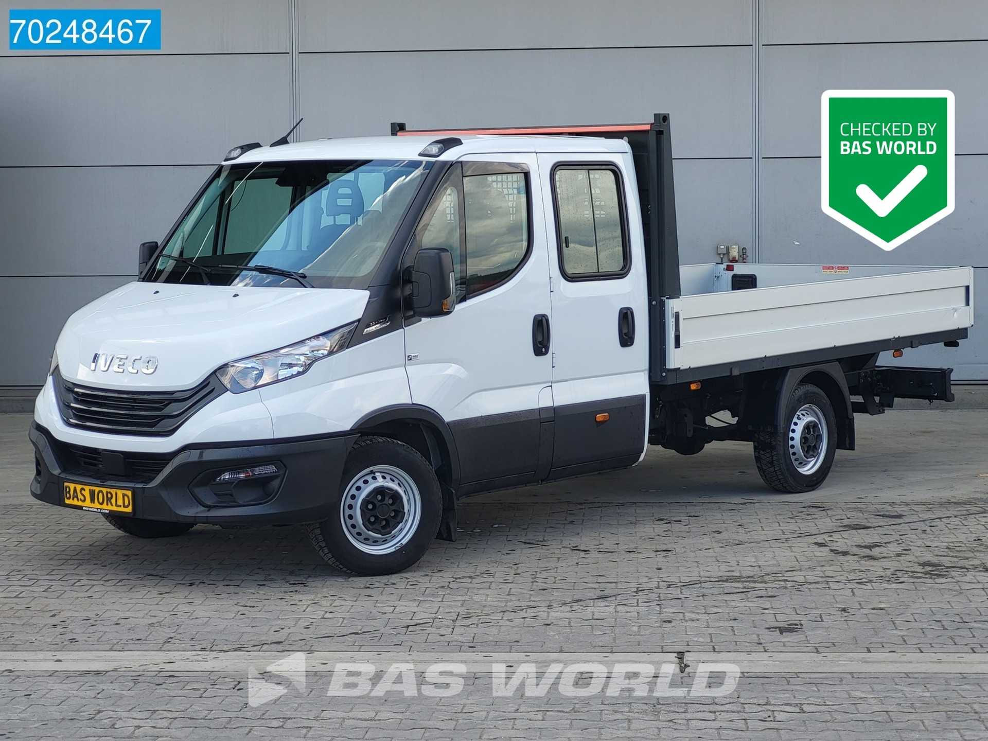 Iveco Daily 35S16 Automaat Open Laadbak Pritsche Airco Camera 3500kg Trekhaak Airco Dubbel cabine Trekhaak