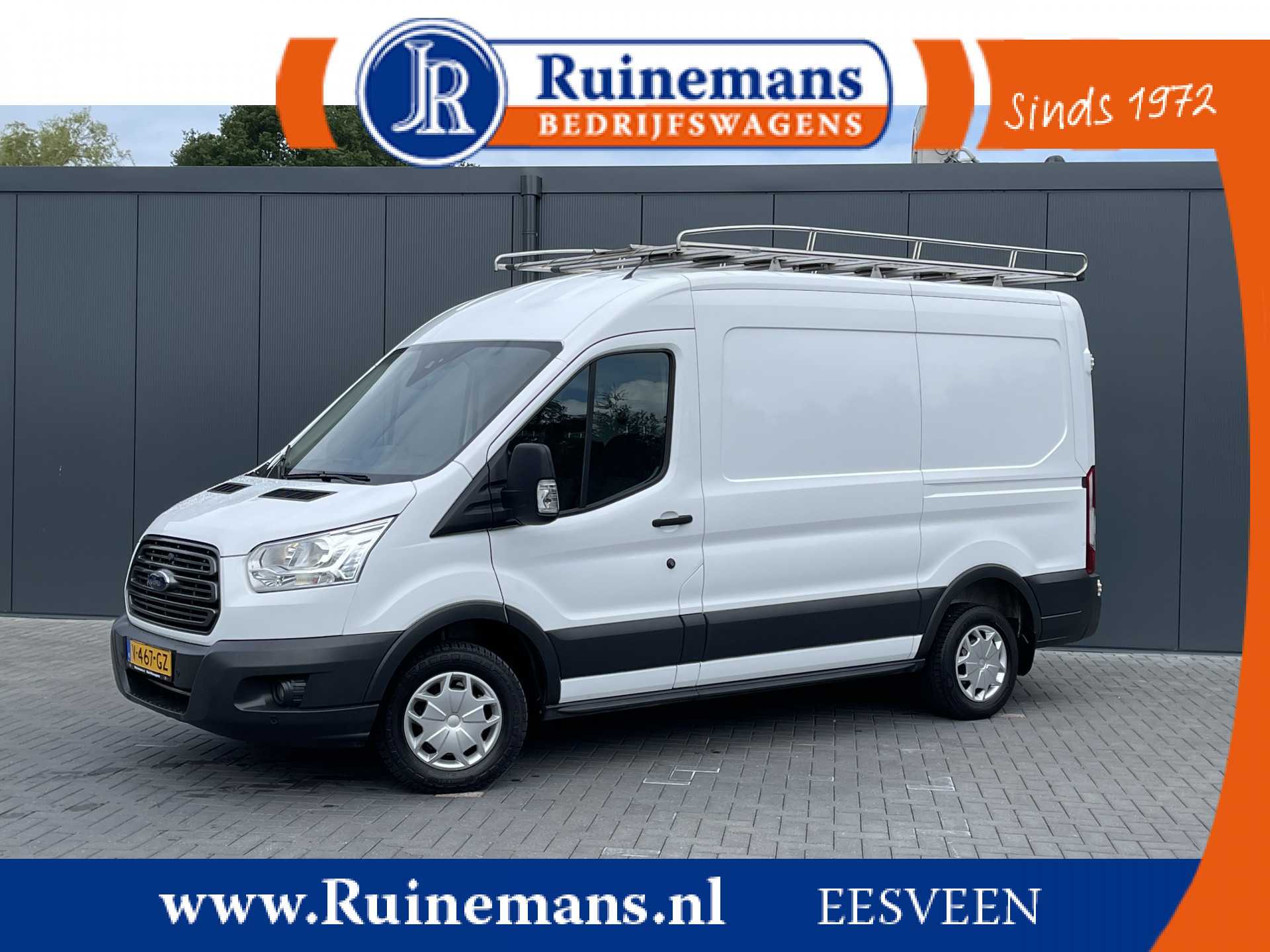 Ford Transit 2.0 TDCI EURO 6 / L2H2 / 1e EIG. / TREKHAAK / IMPERIAAL / AIRCO / CRUISE / PDC / 3-ZITS