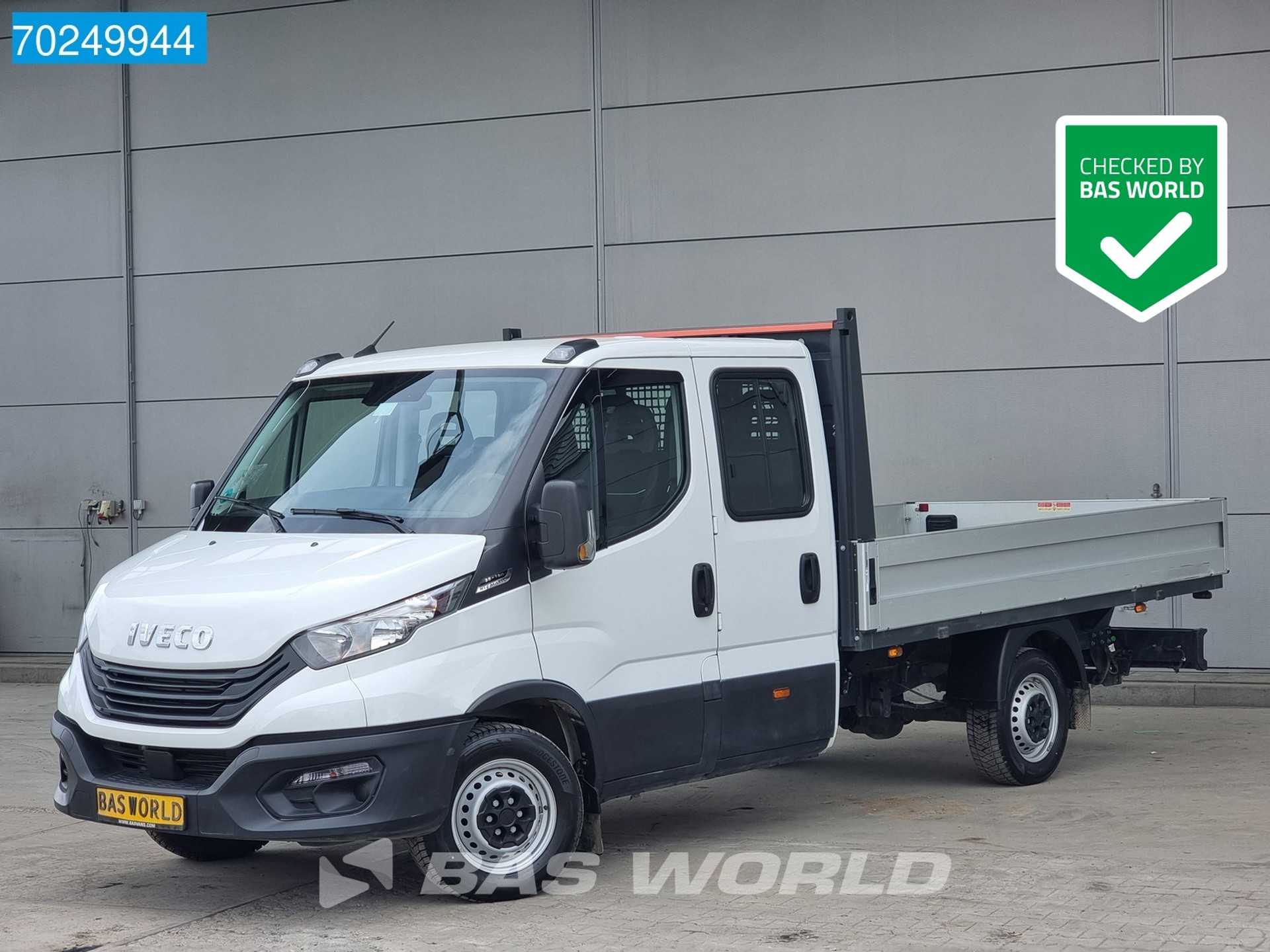 Iveco Daily 35S16 Automaat Open Laadbak Pritsche Airco Camera 3500kg Trekhaak Airco Dubbel cabine Trekhaak