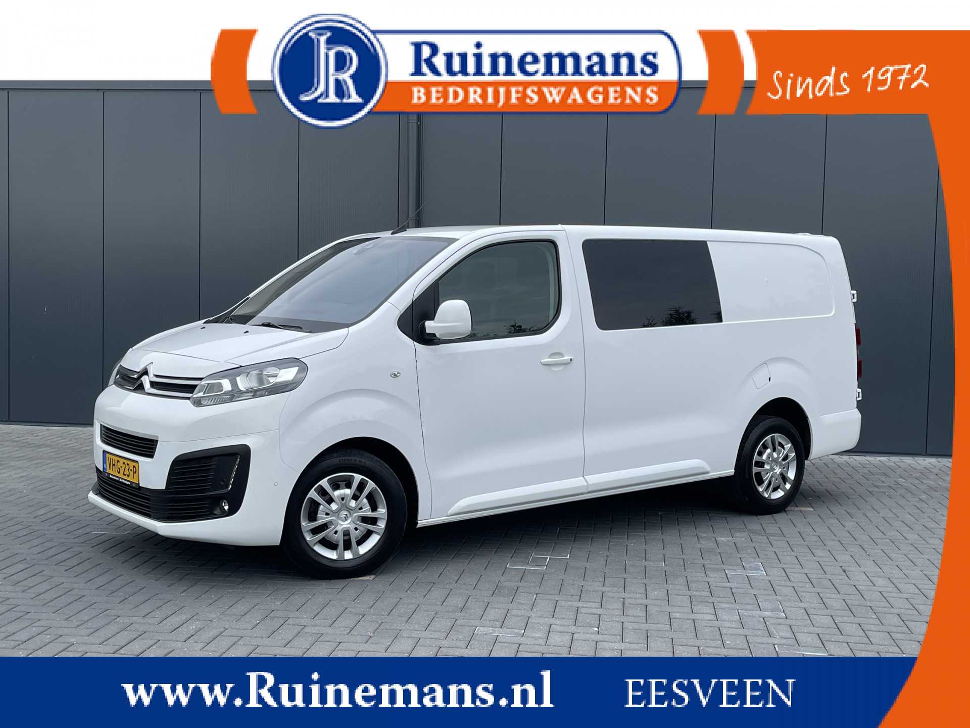 Citroën Jumpy 2.0 BlueHDI 123 PK / AUTOMAAT / L3H1 / DUBBELE CABINE / 6-PERS / TREKHAAK / DUBBEL CABINE