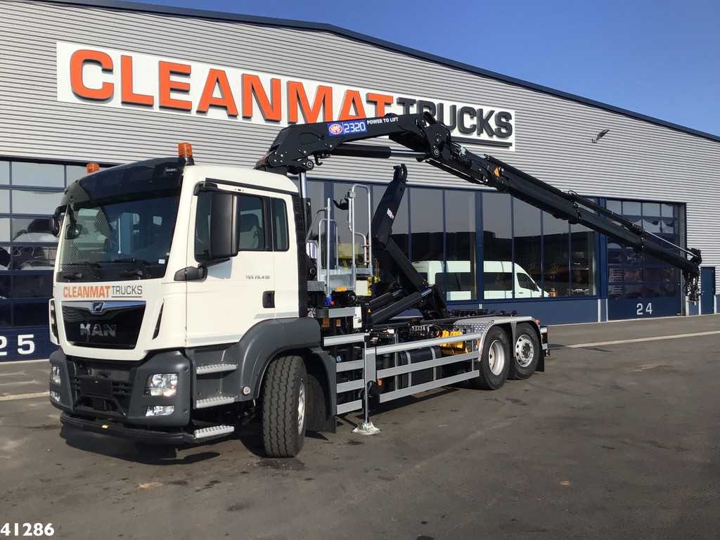 MAN TGS 26.430 HMF 23 ton/meter laadkraan