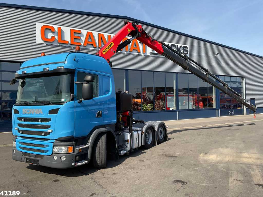 Scania G 450 6x2 Euro 6 Palfinger 26 ton/meter laadkraan