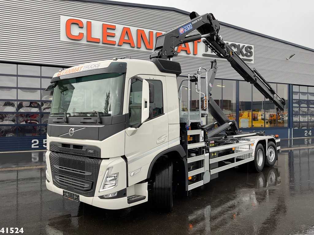 Volvo FM 430 HMF 23 ton/meter laadkraan + Welvaarts Weighing system