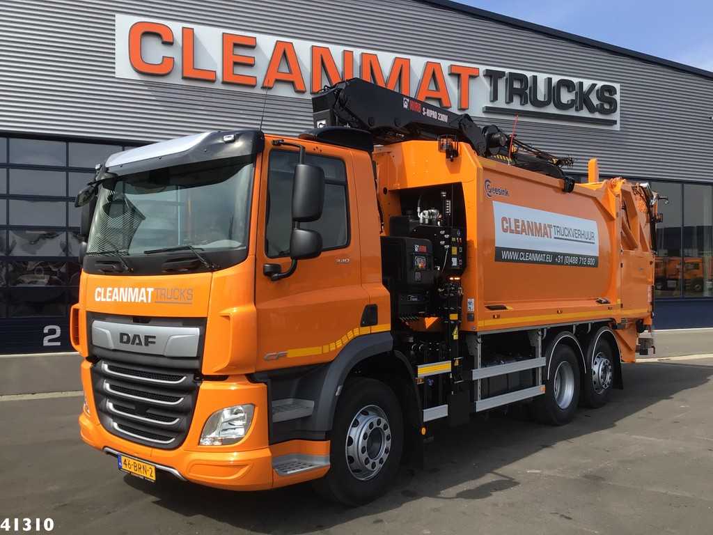 DAF FAN CF 340 Hiab 23 ton/meter laadkraan