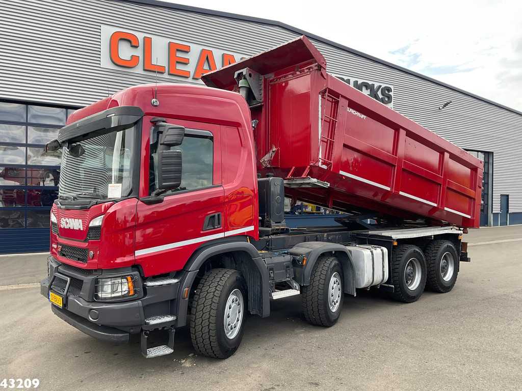 Scania P 410 8x4 Kipper Just 111.734 km