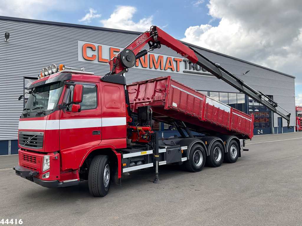 Volvo FH 460 8x4 Fassi 27 Tonmeter laadkraan (bouwjaar 2019)