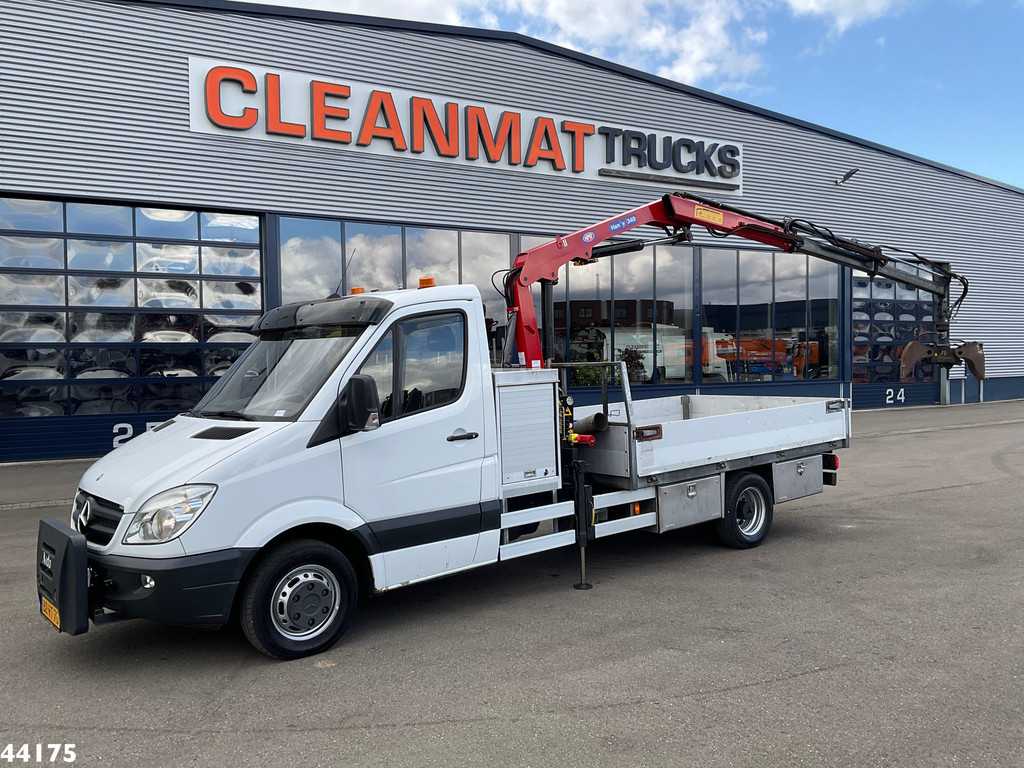 Mercedes-Benz Sprinter 516 CDI HMF 3 Tonmeter laadkraan