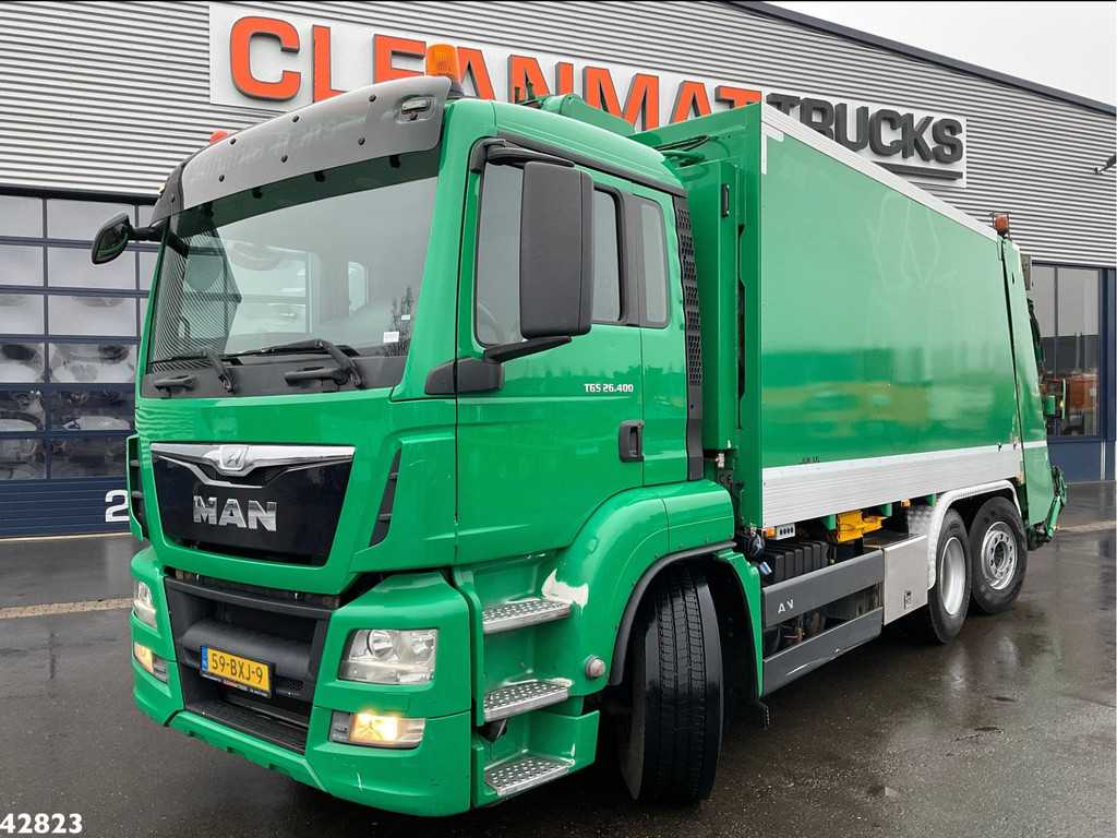 MAN TGS 26.400 Euro 6 Zoeller 23m³