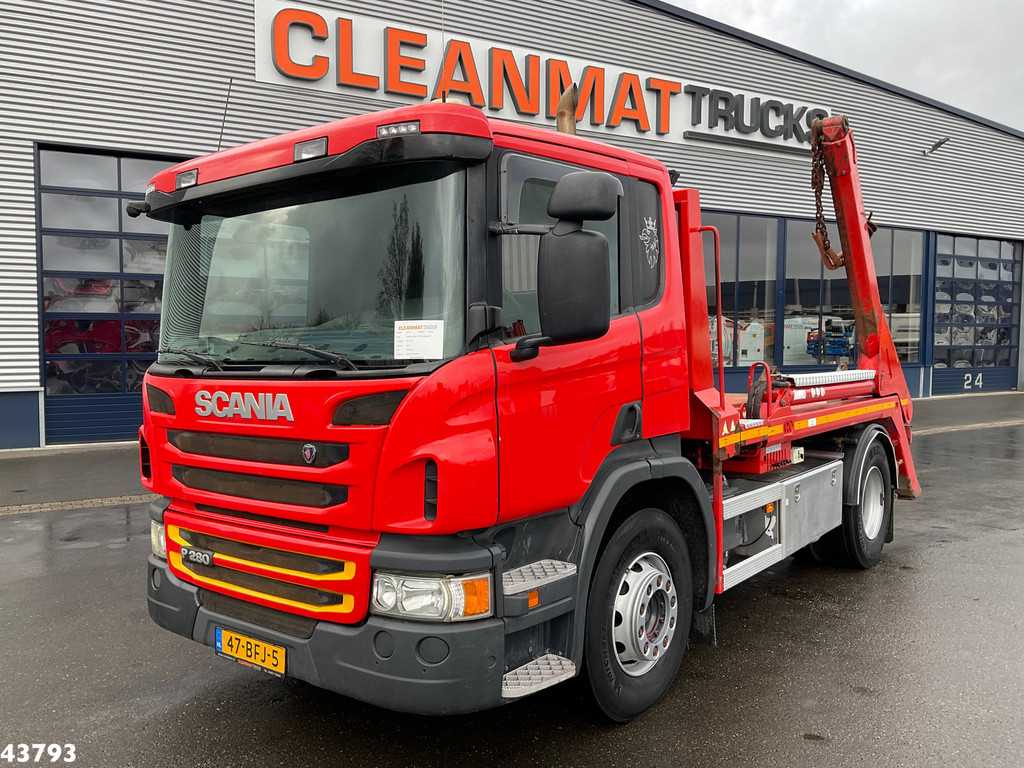 Scania P 280 Euro 6 VDL 13 Ton portaalsysteem