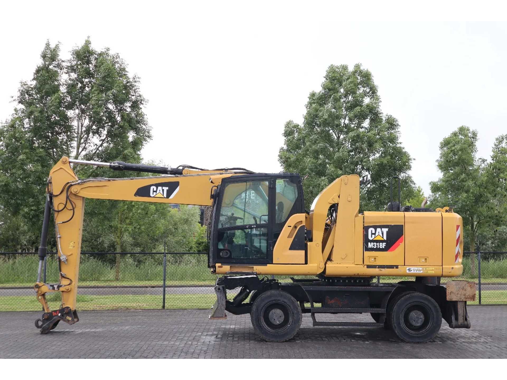 Cat M318F | M 318 F | QUICK COUPLER | MATERIAL HANDLER | UMSCHLAG