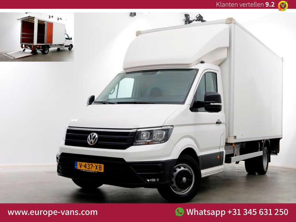 Volkswagen Crafter 50 2.0 TDI 177pk Bakwagen met laadklep en zijdeur L443cm 02-2019