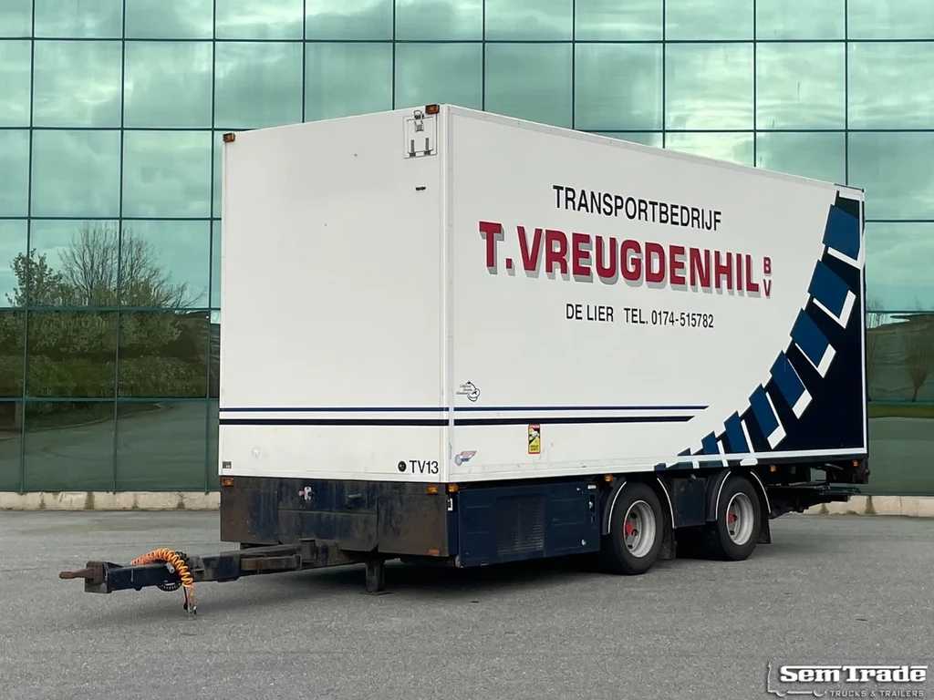 Draco 2-AXLE      VAN BEURDEN ISOLATED BOX        THERMO KING        725 x 250 x 285 INSIDE       TAIL LIFT