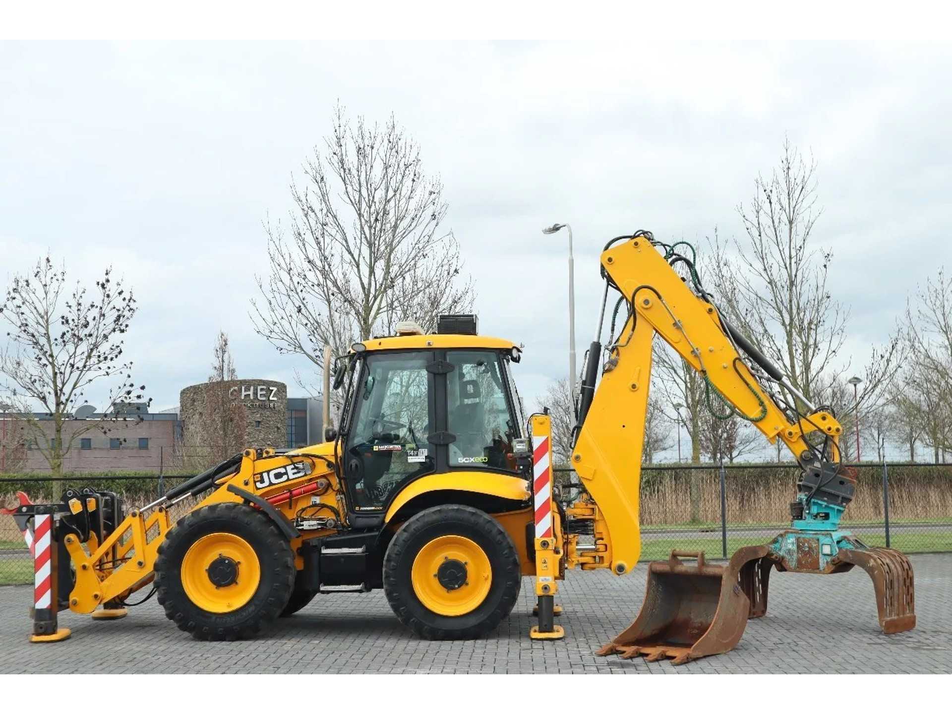 JCB 5CX WASTEMASTER | 4CX | SORTING GRAB | BUCKET | FORKS