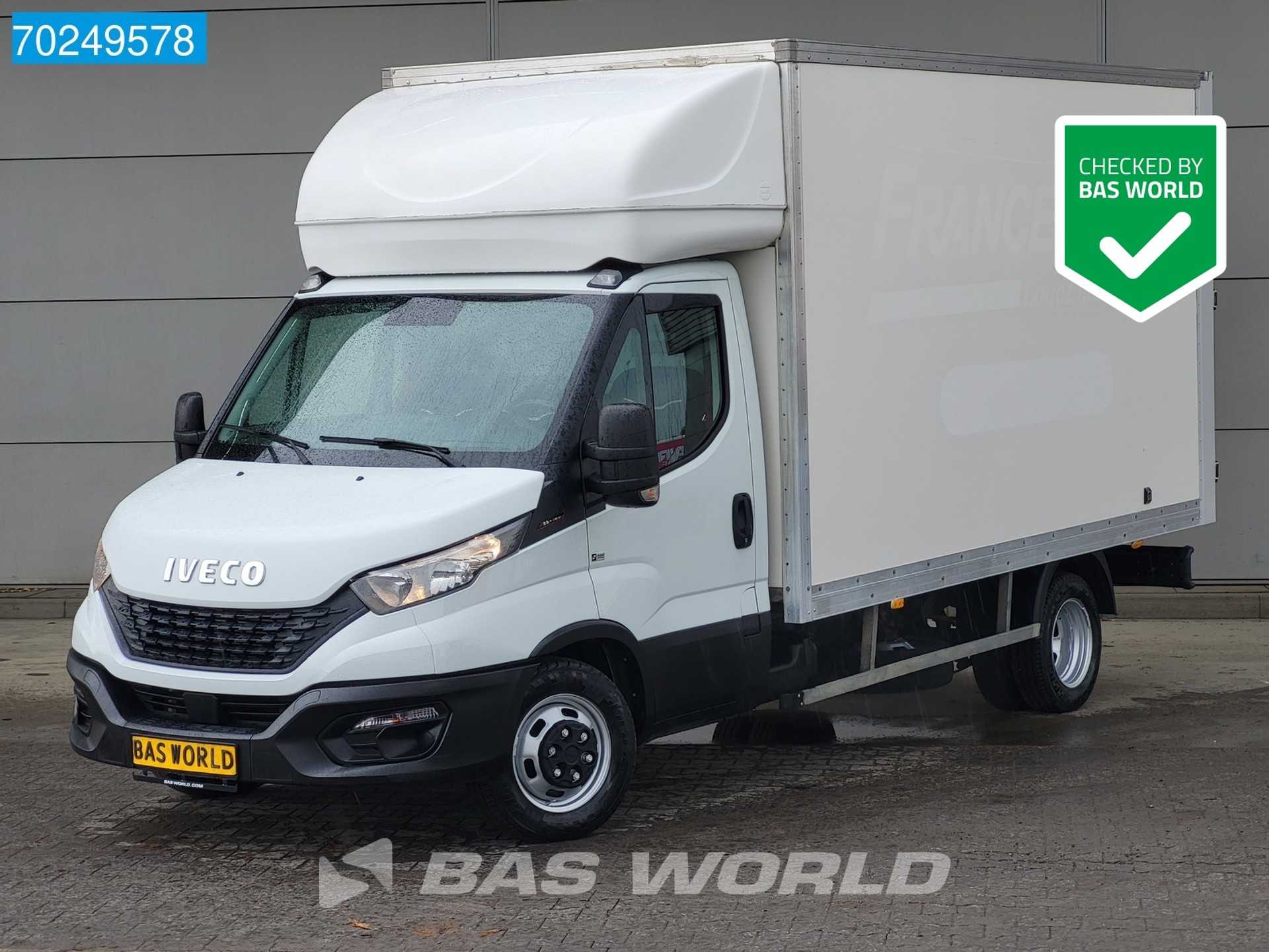 Iveco Daily 35C16 Carte Gris - 3.0L Bakwagen Dubbellucht Airco Cruise Meubelbak Koffer Airco Cruise control